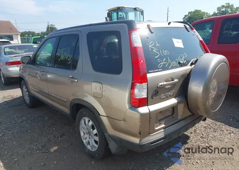 2006 Honda Cr-V Se из США, поврежденный, VIN SHSRD78916U426967
